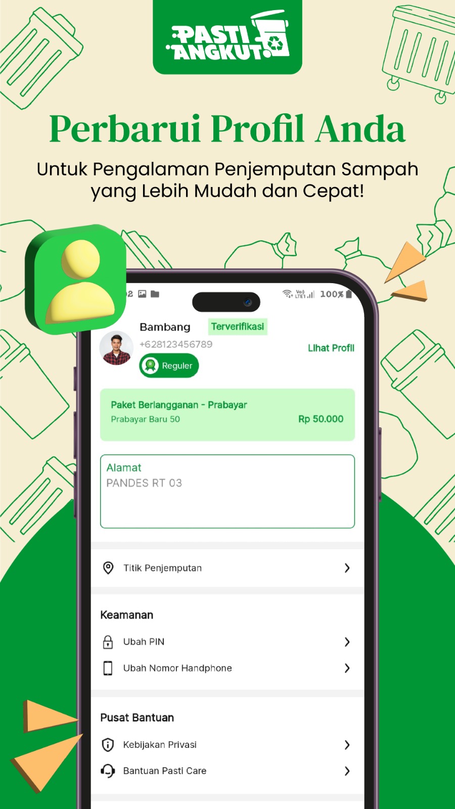 Perbarui Profile Kapan Saja